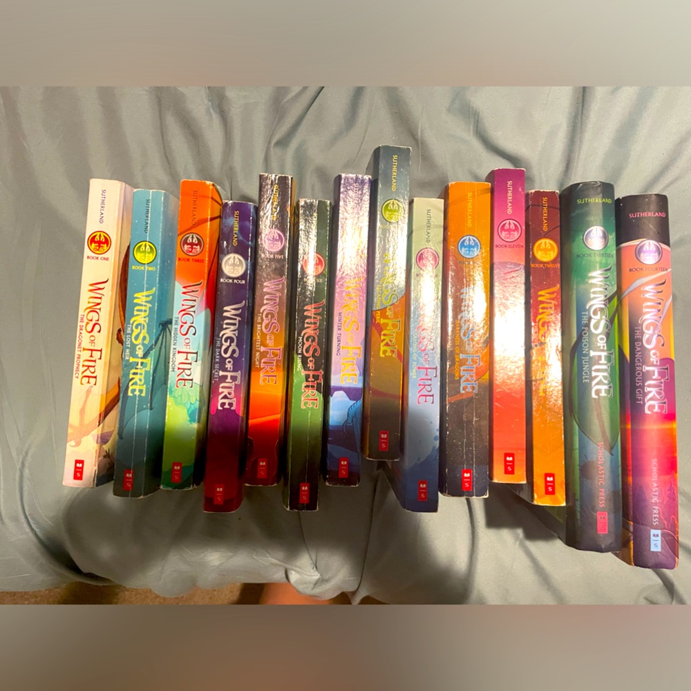 EVERY WINGS OF FIRE BOOK